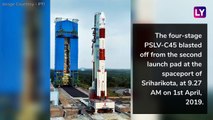 PSLV-C45 With DRDO's EMISAT, 28 Foreign Satellites Launched Successfully by ISRO