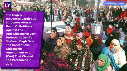 Shaheen Bagh Protests: Occupying Public Places Is Not Acceptable, Protests Can Be Held At Designated Places Only, Says The Supreme Court While Hearing Petitions On Anti-CAA Protests