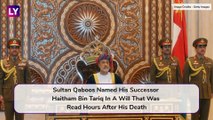 Haitham Bin Tariq, Omans New Sultan Takes Over After Sultan Qaboos Death