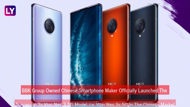 Vivo Nex 3s 5G With A 64MP Triple Rear Camera Setup Launched In China; Prices, Variants, Features & Specifications