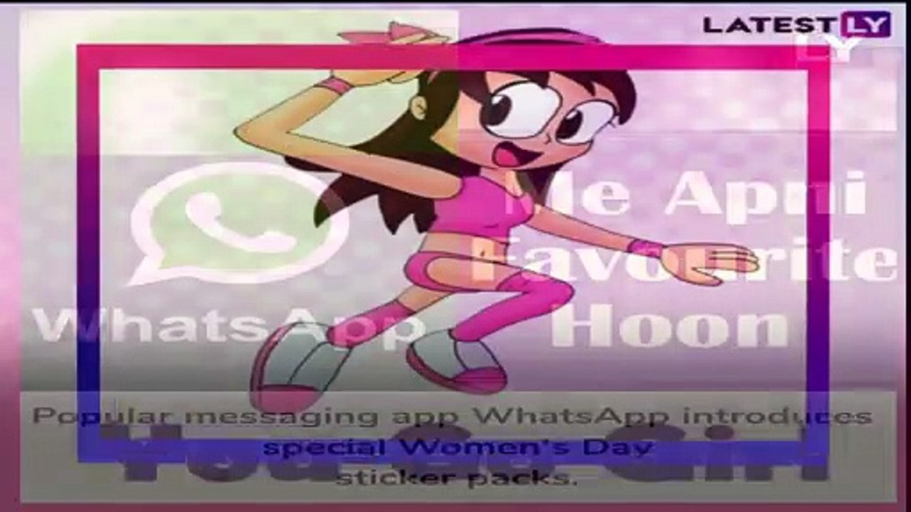 WhatsApp Stickers For Women's Day 2019 | iOS | Android