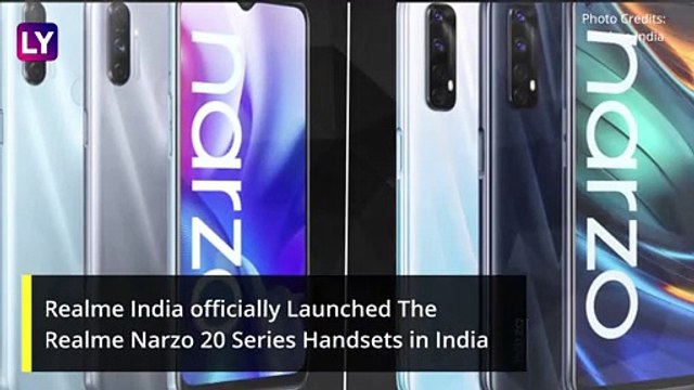 Realme Narzo 20A, Narzo 20 Pro & Narzo 20 Launched in India from Rs 8,499; Prices, Variants, Features & Specifications