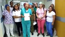 ¡Siguen las protestas! Personal de salud en Nueva Esparta exige materiales médicos