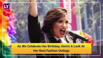 Demi Lovato Birthday: 6 Gorgeous Fashion Outings Of The Songstress