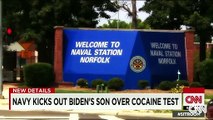 Hunter Biden Kicked Out of the Navy for Cocaine Use