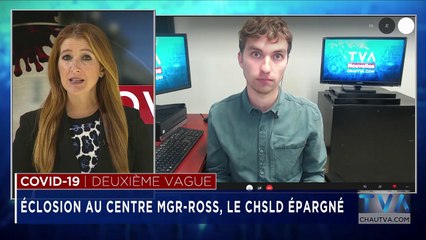 TVA Nouvelles CHAU 18h 27 Octobre 2020