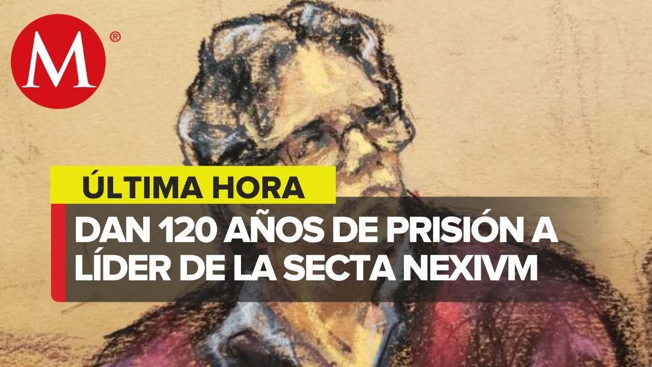 Dan 120 años de prisión a Keith Raniere, líder de NXIVM