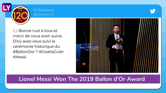 Ballon dOr 2019 Winners List: Lionel Messi Wins Record Sixth Ballon dOr, Megan Rapinoe Takes Home The Womens Award