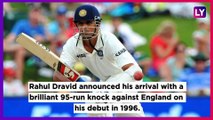 Rahul Dravid Special: A Tribute to the Career of ‘The Wall of Indian Cricket on his 46th Birthday
