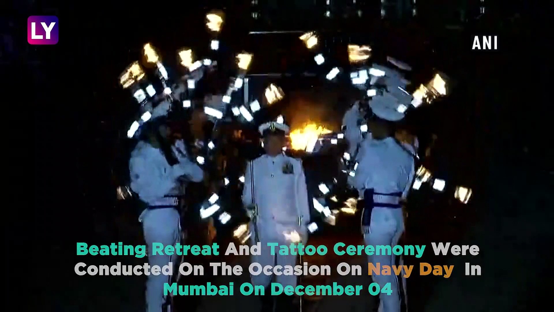 Indian Navy Day 2019: Beating Retreat, Tattoo Ceremony Dazzle The Gateway  Of India - video Dailymotion