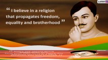 Chandra Shekhar Azad Death Anniversary: Inspirational Quotes by the Pre-Independence Revolutionary
