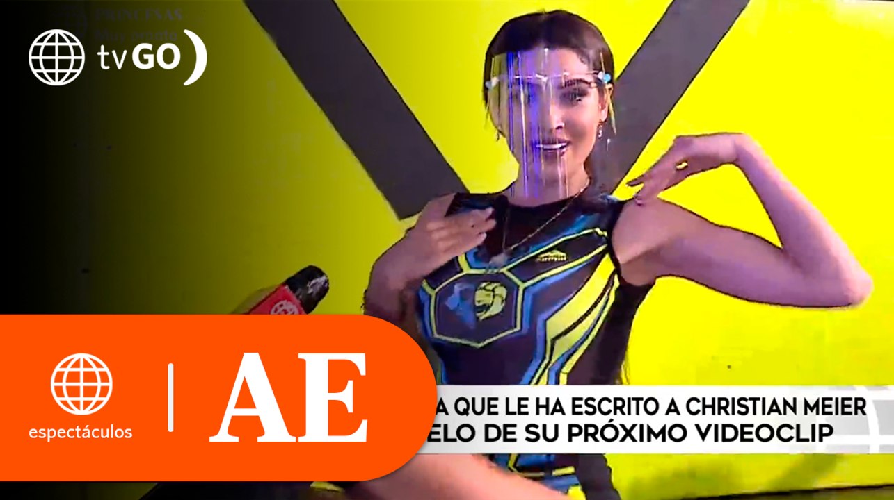 Micheille Soifer confesó que le escribió a Christian Meier para su videoclip | América Espectáculos