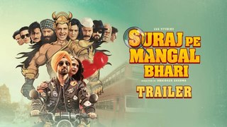 Suraj Pe Mangal Bhari _ Diljit Dosanjh & Fatima Sana Shaikh _ Hindi Comedy Movie Trailer