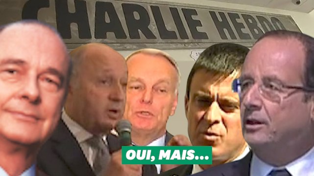 Le oui, mais à Charlie Hebdo ... une tradition française chez les politiques