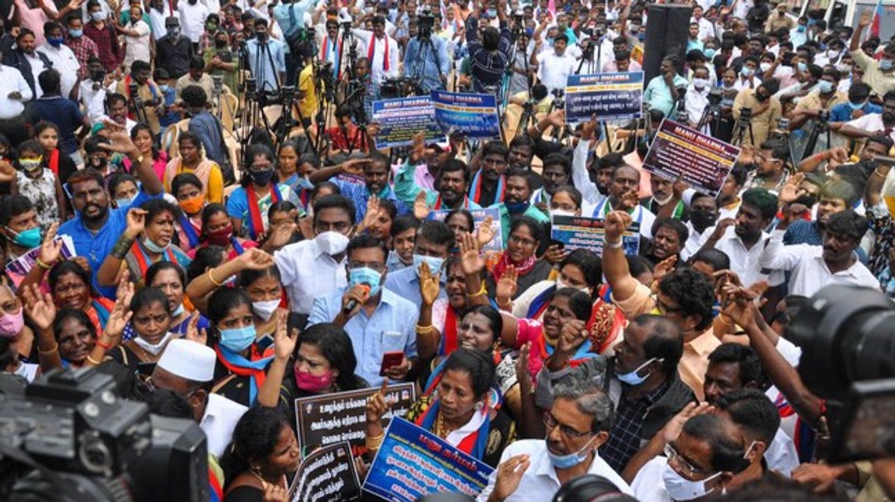 Manusmriti row escalates into slugfest between BJP, VCK in TN
