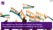 National Flag Adoption Day 2020: Facts About Tricolour, National Flag of India