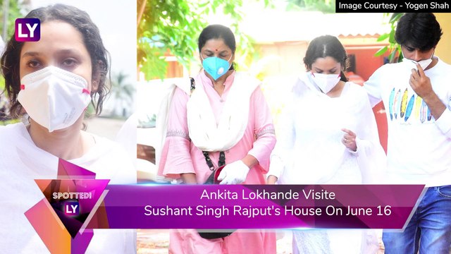 Ankita Lokhande Visits Sushant Singh Rajputs Home, Deepika Padukone Speaks On Need For Mental Health Awareness | Celebs Spotted
