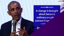 Barack Obama Turns 59: Inspiring Quotes By The First African-American President Of The US
