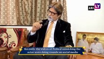 Meet Legendary Star Amitabh Bachchans Lookalike, Shashikant Pedwal