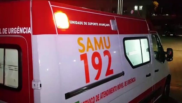 Equipe do SAMU atende detento na cadeia pública de Cascavel