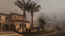 Firefighters Injured, Thousands Forced to Evacuate From California Fires