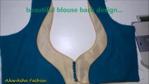 very easy and very beautiful blouse design cutting and stitching step by step in hindi