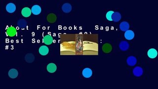 About For Books  Saga, Vol. 9 (Saga, #9)  Best Sellers Rank : #3