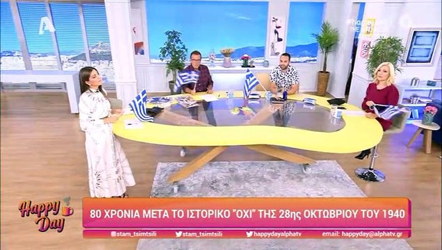 Happy Day: 28η Οκτωβρίου: Τα πλάνα από την έπαρση της σημαίας στην Ακρόπολη