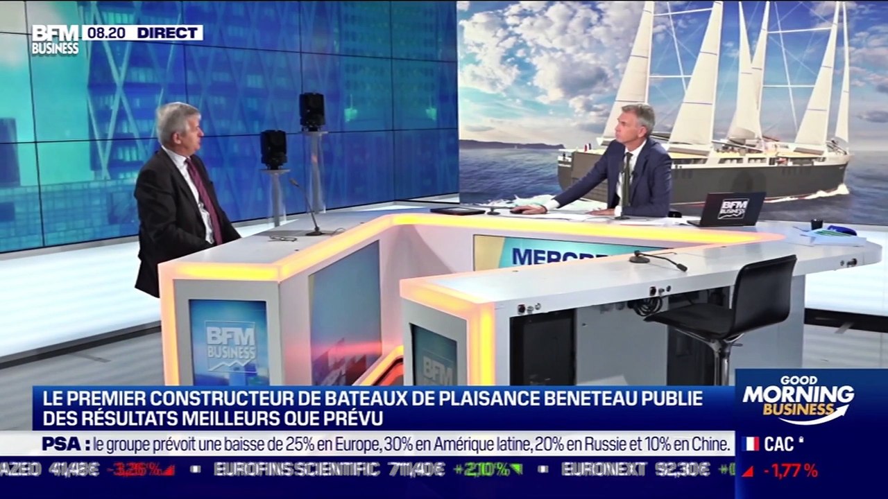Jérôme de Metz (Beneteau) : Le groupe publie des résultats meilleurs de prévu - 28/10