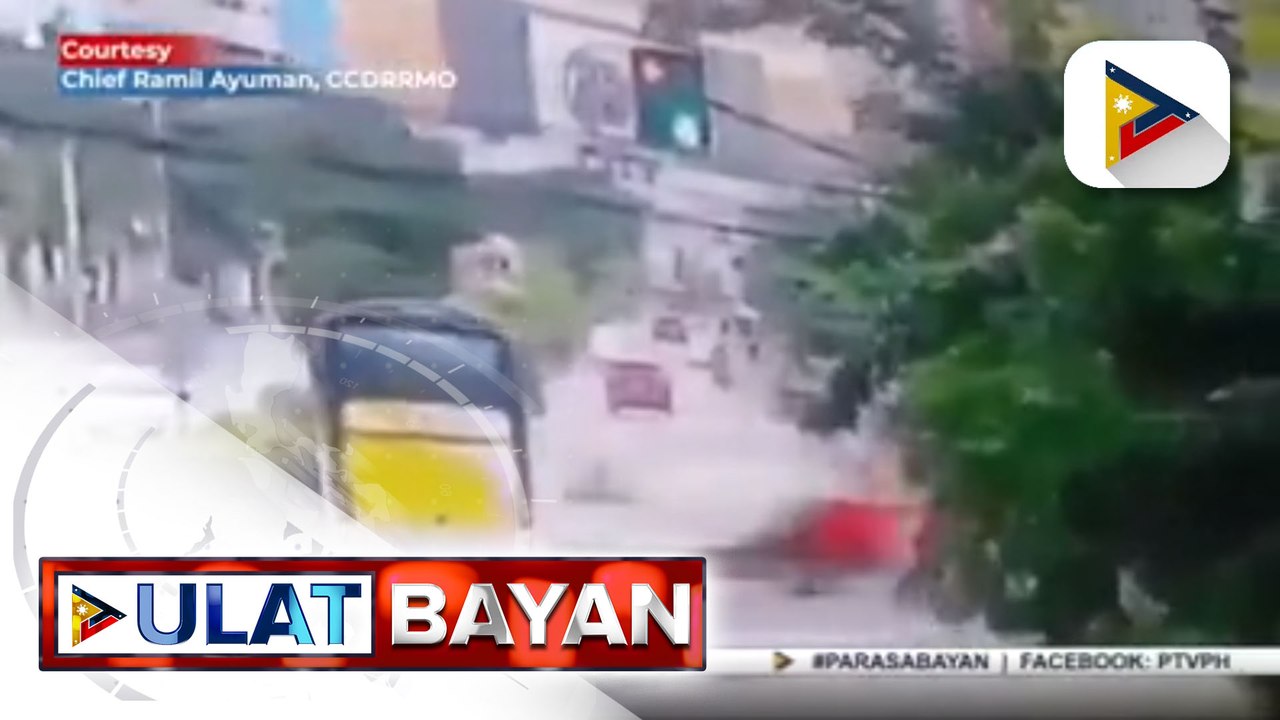 #UlatBayan | Ambulansya, sumalpok sa bus sa Cebu City; isa patay, walo sugatan sa aksidente