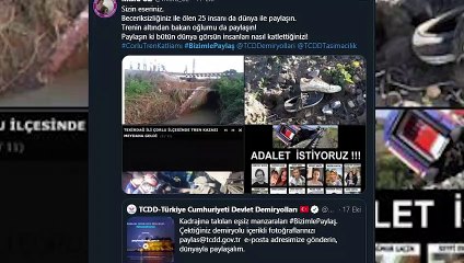 TCDD'nin fotoğraf kampanyasına Çorlu tren faciasında yakınlarını kaybedenlerden tepki: Paylaşın ki dünya görsün insanları nasıl katlettiğinizi!