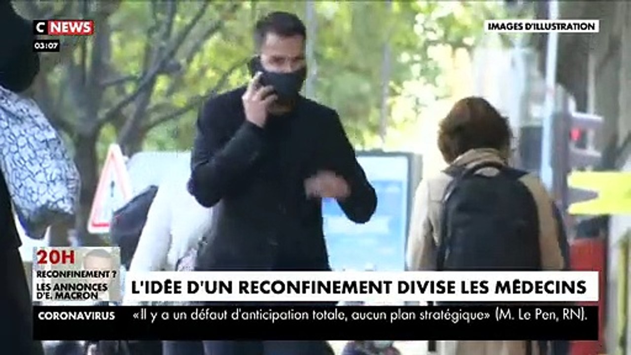 Coronavirus - L’idée d’un reconfinement national en France divise les médecins - Témoignages - VIDEO