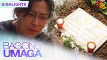 Diana, dinalaw ang puntod ng namatay na anak | Bagong Umaga