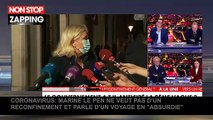 Reconfinement : Marine Le Pen parle d'un 