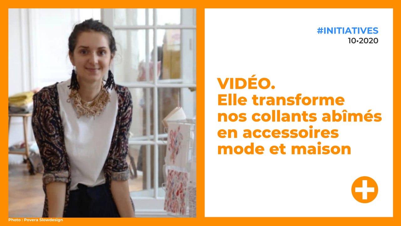 VIDÉO. Elle transforme nos collants abîmés en accessoires mode et maison