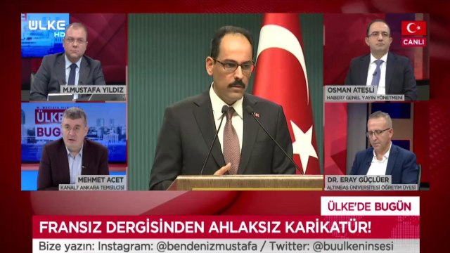 Ülke'de Bugün - Osman Ateşli | Mehmet Acet | Eray Güçlüer | 28 Ekim 2020