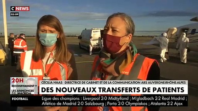 Coronavirus - Pour soulager les hôpitaux de la région, les transferts de patients Covid-19 s’accélèrent dans la région du Rhône - VIDEO