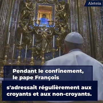 Le pape François raconte comment il a vécu la bénédiction Urbi et Orbi au milieu de la pandémie