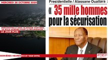 Le titrologue du mercredi 28 Octobre 2020/ Présidentielle 2020, Alassane ouattara: 