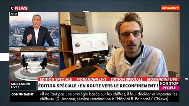 Coronavirus - Le Dr Louis Fouché dans « Morandini Live » sur CNews : « Je suis opposé au reconfinement. C'est une mesure complètement irresponsable » - VIDEO