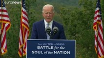 Im O-Ton: So lief Joe Bidens Wahlkampfauftritt in WarmSprings, Georgia