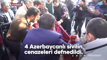 Ermeni saldırısında yaşamını yitiren siviller toprağa verildi