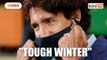 Canada's PM Trudeau predicts 'tough winter,' deaths top 10,000