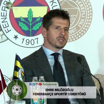 Emre Belözoğlu: Örnek aldığım bir sportif direktör yok