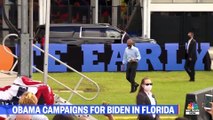 Obama Takes Hard Swings At Trump While Campaigning In Florida