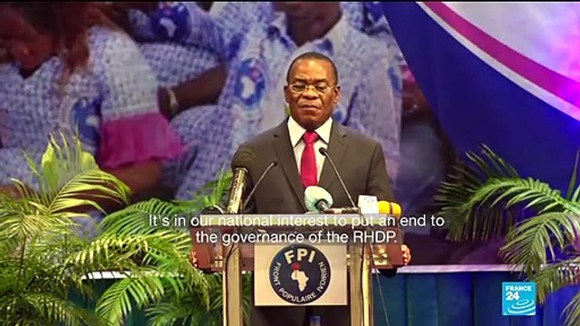 Ivory Coast votes: Pascal Affi N'Guessan leads fractured FPI party to polls