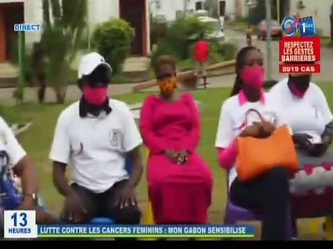 RTG/ Le Mouvement Mon Gabon sensibilise les femmes de la cité Alambra sur les cancers féminins