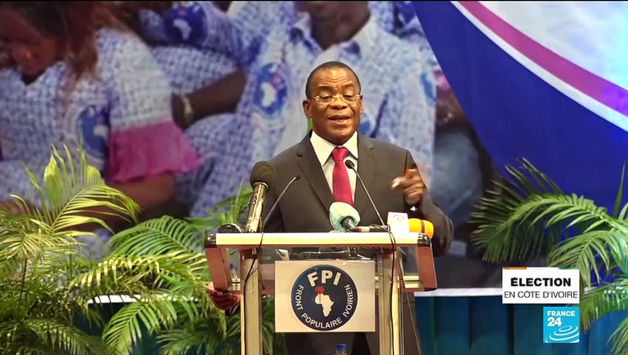 Présidentielle en Côte d'Ivoire : Pascal Affi N'Guessan, le candidat du Front populaire ivoirien