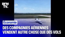 Prendre l'avion vous manque? Des compagnies aériennes proposent d'acheter leurs accessoires ou de se restaurer dans leurs appareils