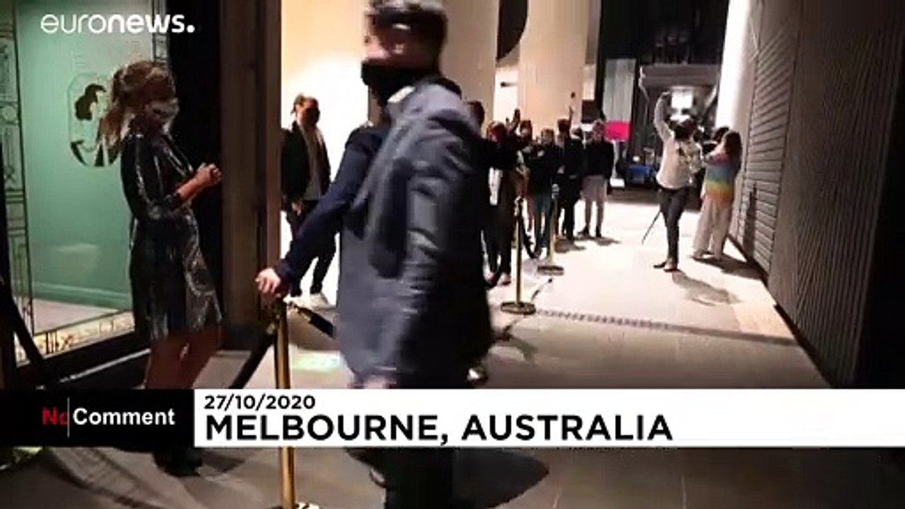 Melbourne feiert Ende des Lockdowns nach fast 4 Monaten